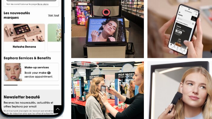L’application mobile, pilier de l’expérience en magasin de Sephora. - © D.R.