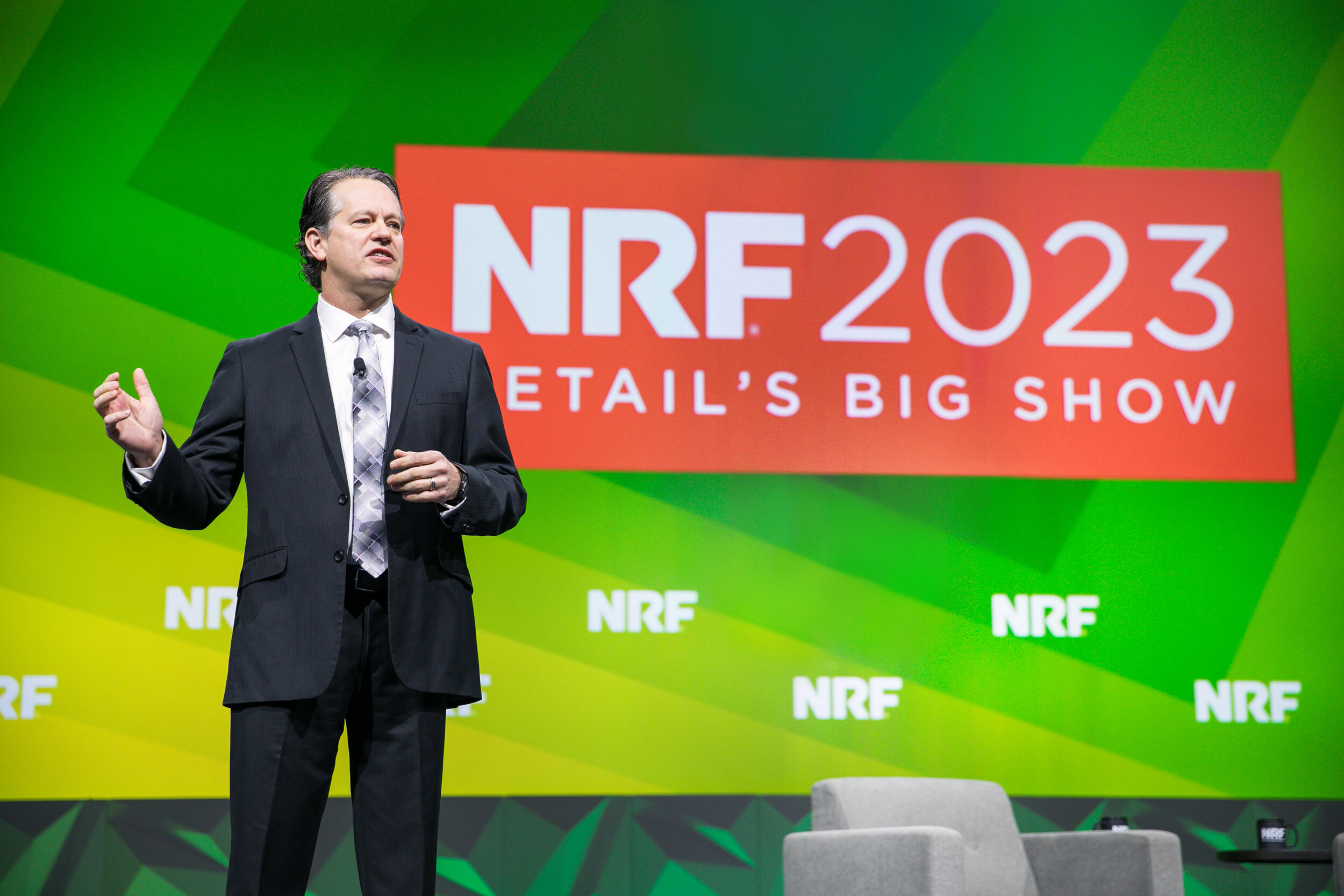  John Furner, Président et CEO de Walmart US et président du conseil d’administration de la NRF. - © Jason Dixson