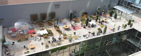 Tour TF1 - Boulogne Billancourt Terrasse Nord - ©&amp;#160;Philippe Pezet