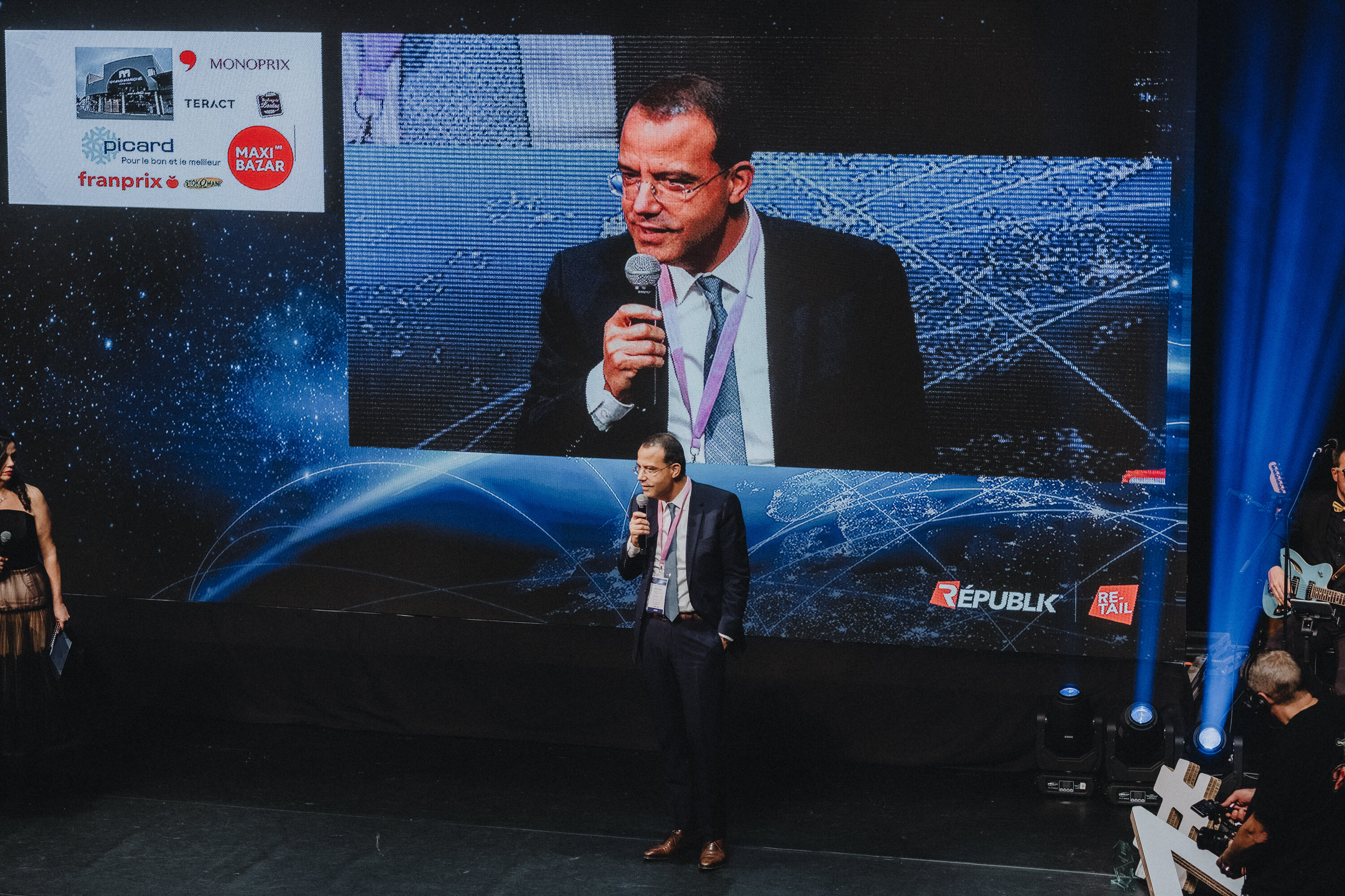 Moez-Alexandre Zouari a été désigné Personnalité Retail de l’Année 2022 lors de la 9e édition de la Nuit du Commerce Connecté ; - © Républik Retail
