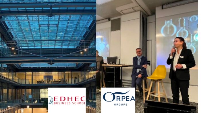 Impact : l’école de management d’Orpea en partenariat avec l’Edhec - © DR.