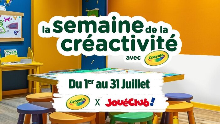 Opération expérientielle pour Crayola cet été - © Instagram Crayola