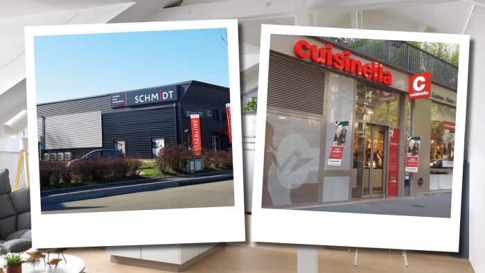 Schmidt Groupe nourrit de fortes ambitions de croissance avec ses marques Cuisinella et Schmidt. - © Schmidt Groupe