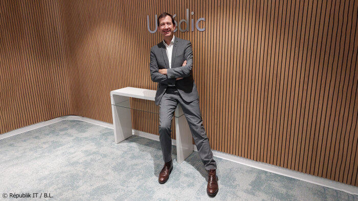 Vincent Roberti est directeur des services numériques et de la stratégie de la donnée de l’Unedic. - © Républik IT / B.L.
