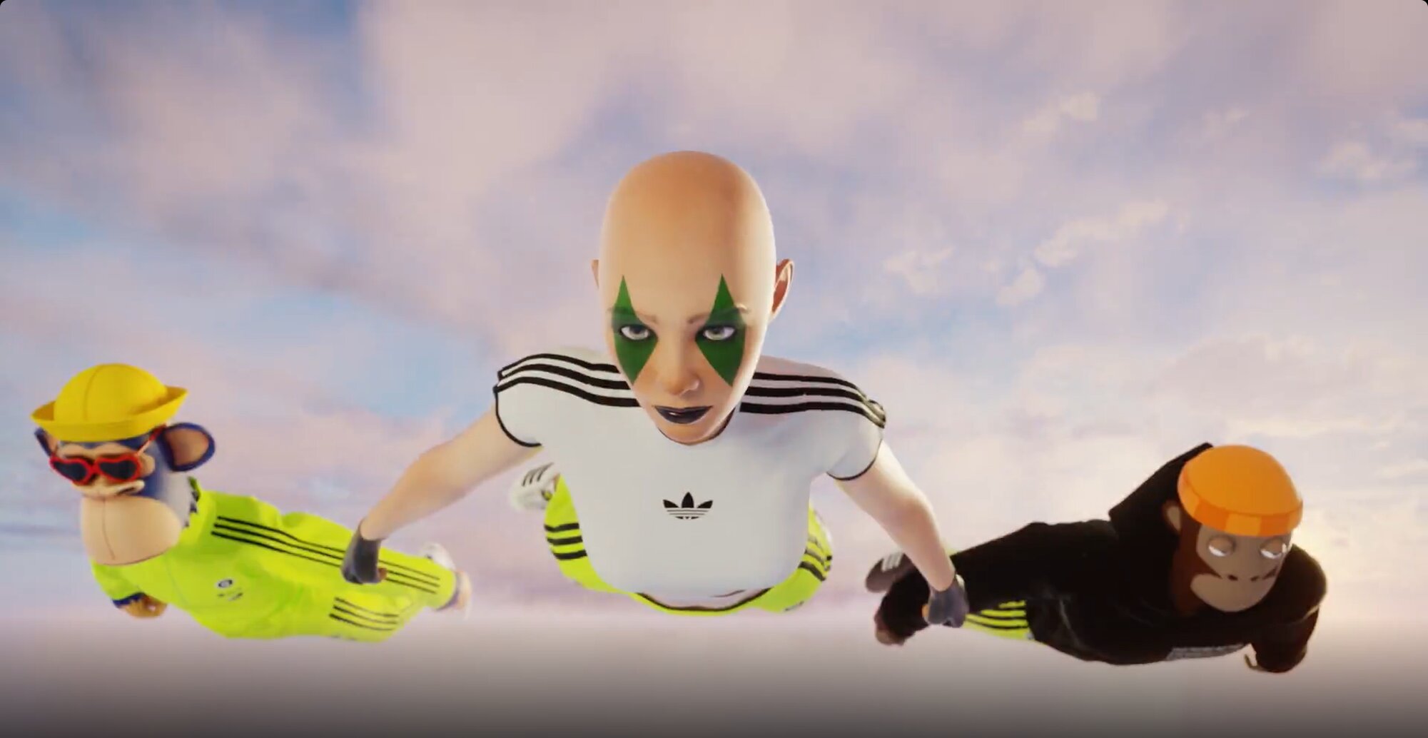 Adidas s’est associé avec Bored Ape Yacht Club pour la création de NFT. - © Adidas
