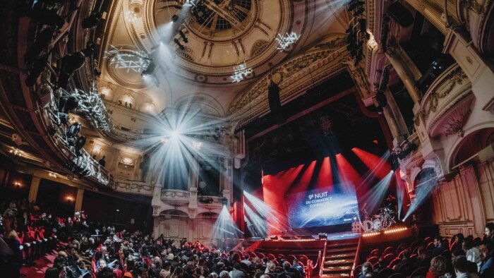Première Nuit de L’Événementiel au théâtre Modagor à Paris, le 13 février - © Manuel Abella