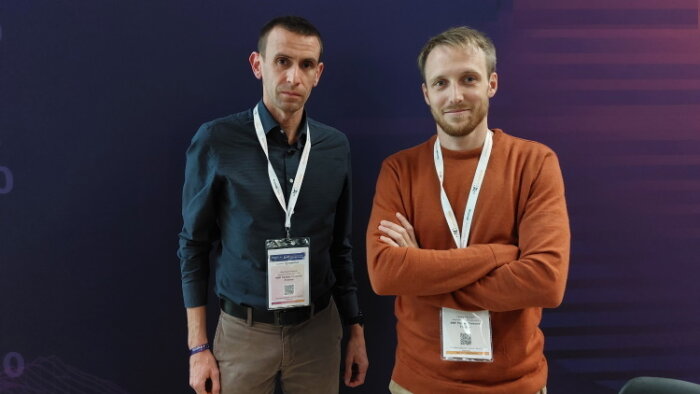 De gauche à droite : Mehdi Barchouchi et Edouard Tabari (BNPP-PF). - © Republik-IT / B.L.