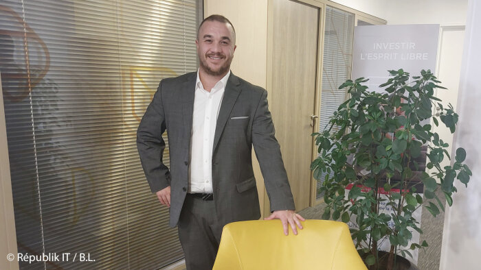 Cédric Schoindre est responsable IT Innovation et Collaboratif chez Domitys. - © Républik IT / B.L.