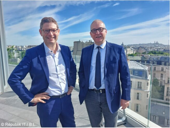 Gonzague de Pirey et Franck Le Moal / LVMH - © Bertrand Lemaire