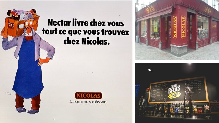 Nicolas a proposé dès 1840 de livrer ses clients à leur domicile. - © Nicolas
