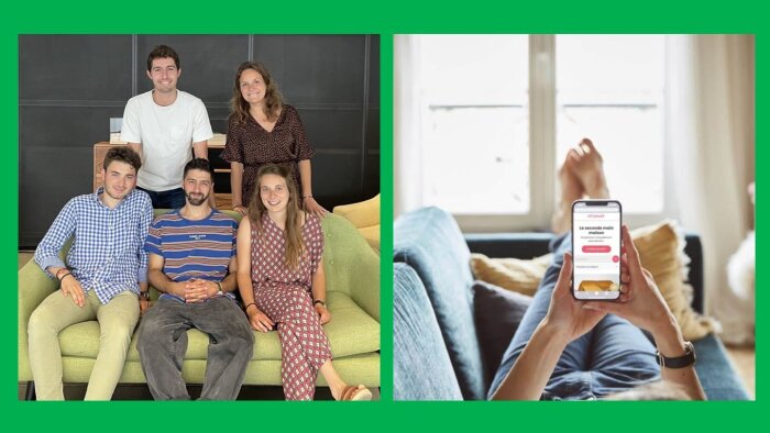 L’équipe Smartback et l’appli Youzd. - © D.R.