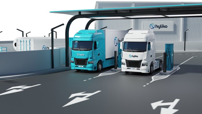 Hyliko propose une offre de financement et de maintenance de véhicules à hydrogène. - © D.R.