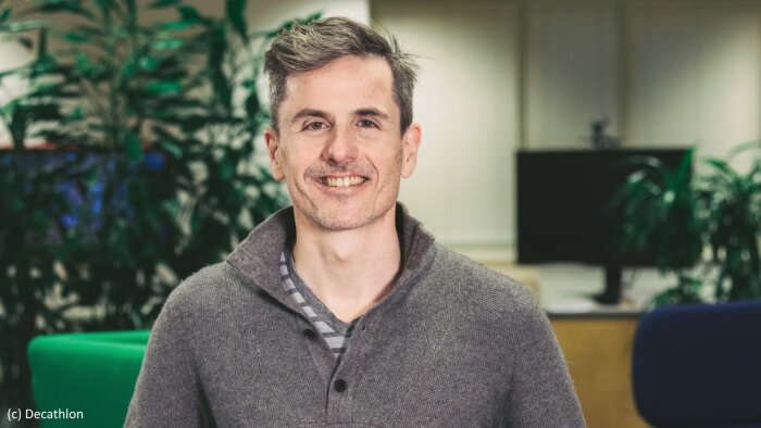 Jérôme Dubreuil est Global CDO de Decathlon. - © Decathlon