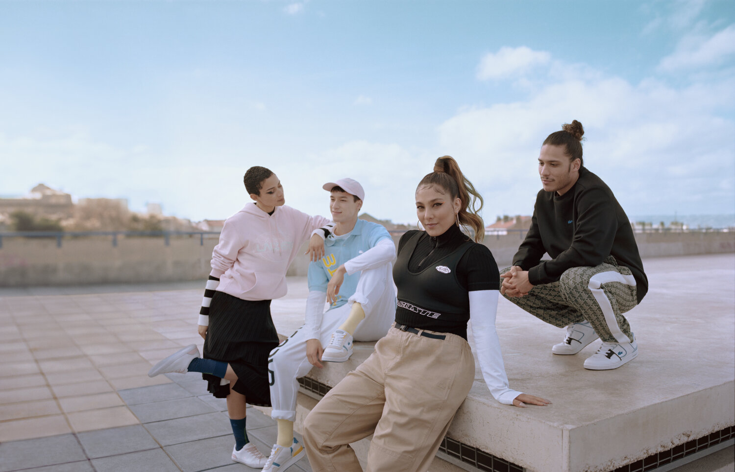 Zalando a réalisé une collaboration exclusive avec Lacoste. - © Zalando