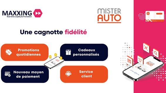Mister-Auto a créé son programme de fidélité en 9 mois avec Maxxing. - © D.R.