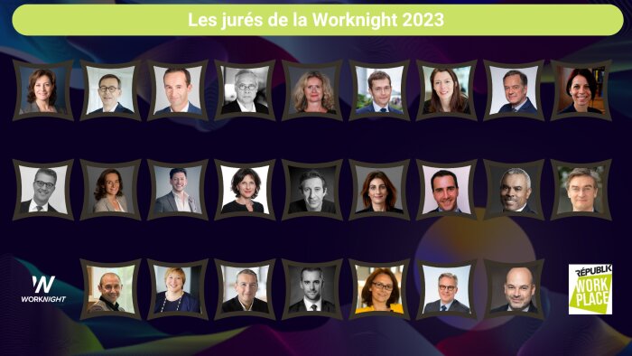 Le jury de l’édition 2023 de la Worknight, organisée par Républik Workplace. - © Républik Workplace