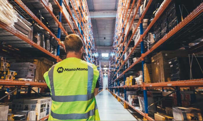 Les taux de remplissage des camions se situent à plus de 70 % en moyenne. - © ManoMano