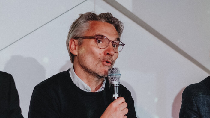 Franck Poncet, juré lors de l’émission des Pépites du retail le 3 avril. - © D.R.