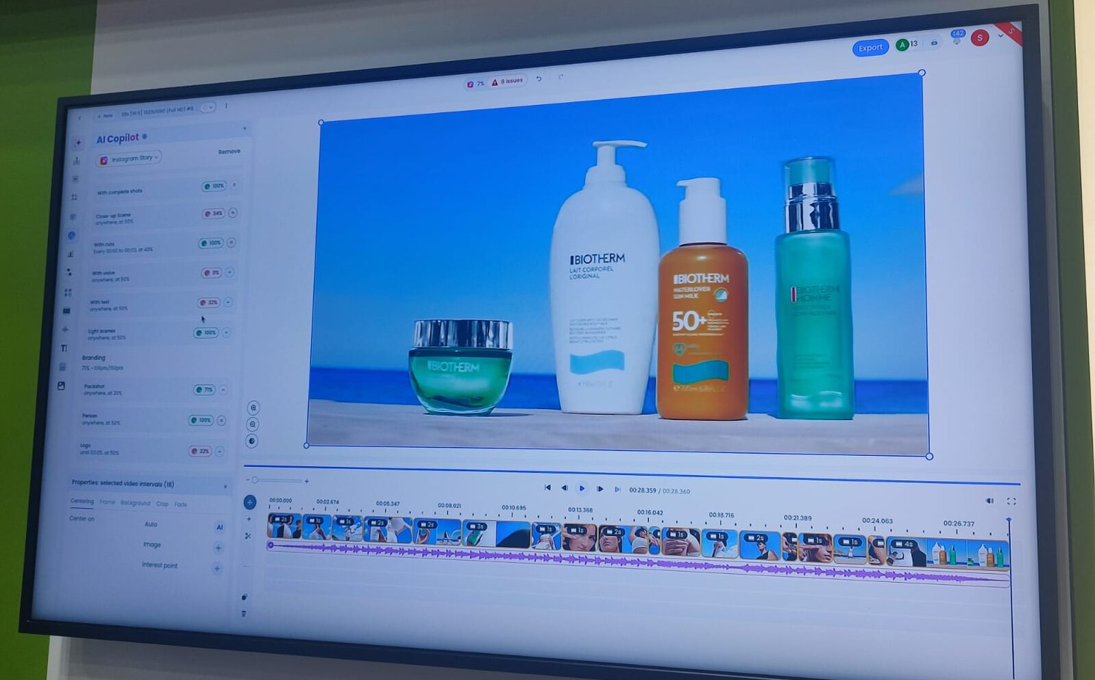 Aive a conçu une plateforme pour optimiser les vidéos sur les réseaux sociaux. - © Républik Retail
