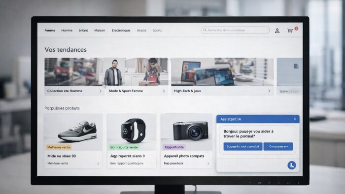 Recherche produit : l’IA devient le nouveau filtre du retail. - © D.R.