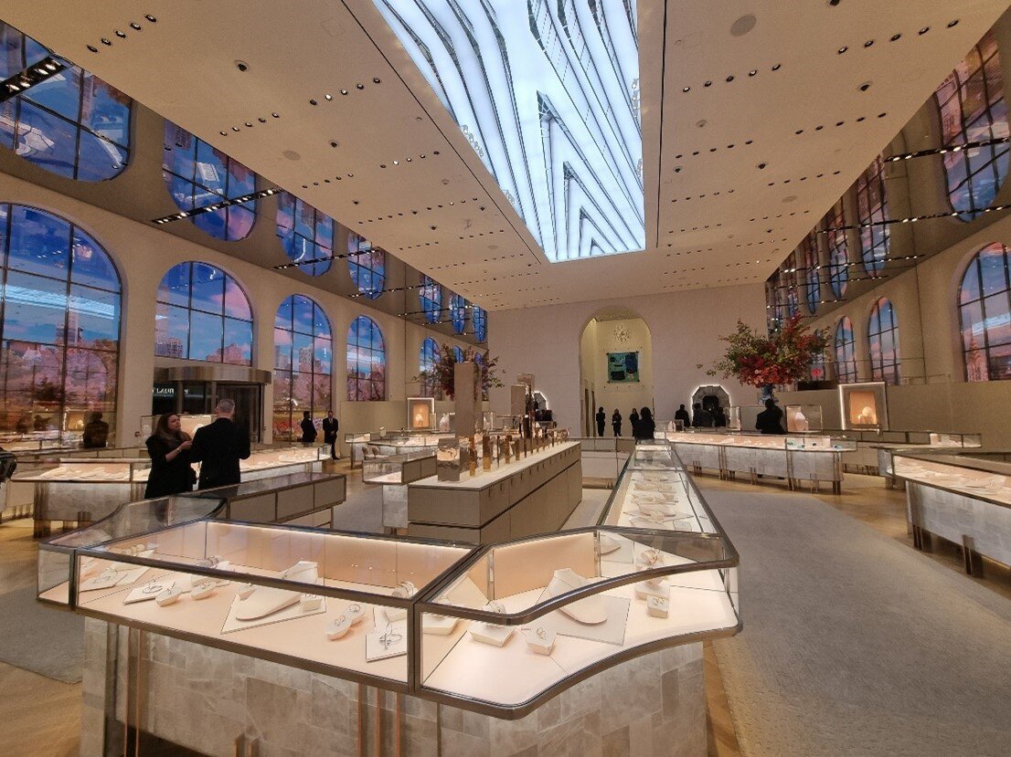 Tiffany’s mélange art et commerce. - © Frank Rosenthal