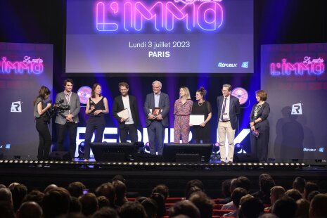 Les lauréats sur la scène de la Madeleine - ©&amp;#160;Carole Desheulles