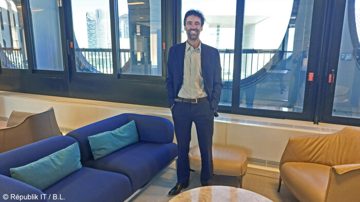 Alexis de Nervaux est le Chief Digital &amp; Information Officer d’Icade. - © Républik IT / B.L.