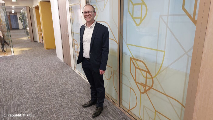 Christophe Soyer est responsable informatique pour les fonctions opérationnelles de Domitys. - © Républik IT / B.L.