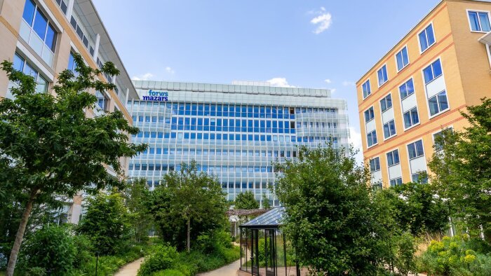 Le campus « Carré Vert » de Forvis Mazars à Levallois-Perret : 28 000 m² pensés comme un écosystème. - © Forvis Mazars