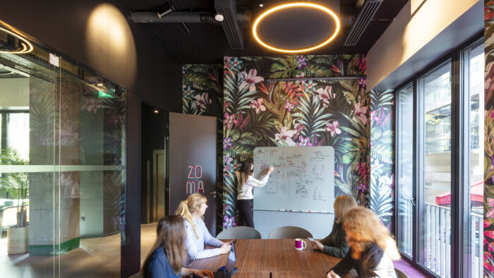 Les nouveaux bureaux de Davidson Consulting sont une extension de son implantation d’origine. - © Colliers France