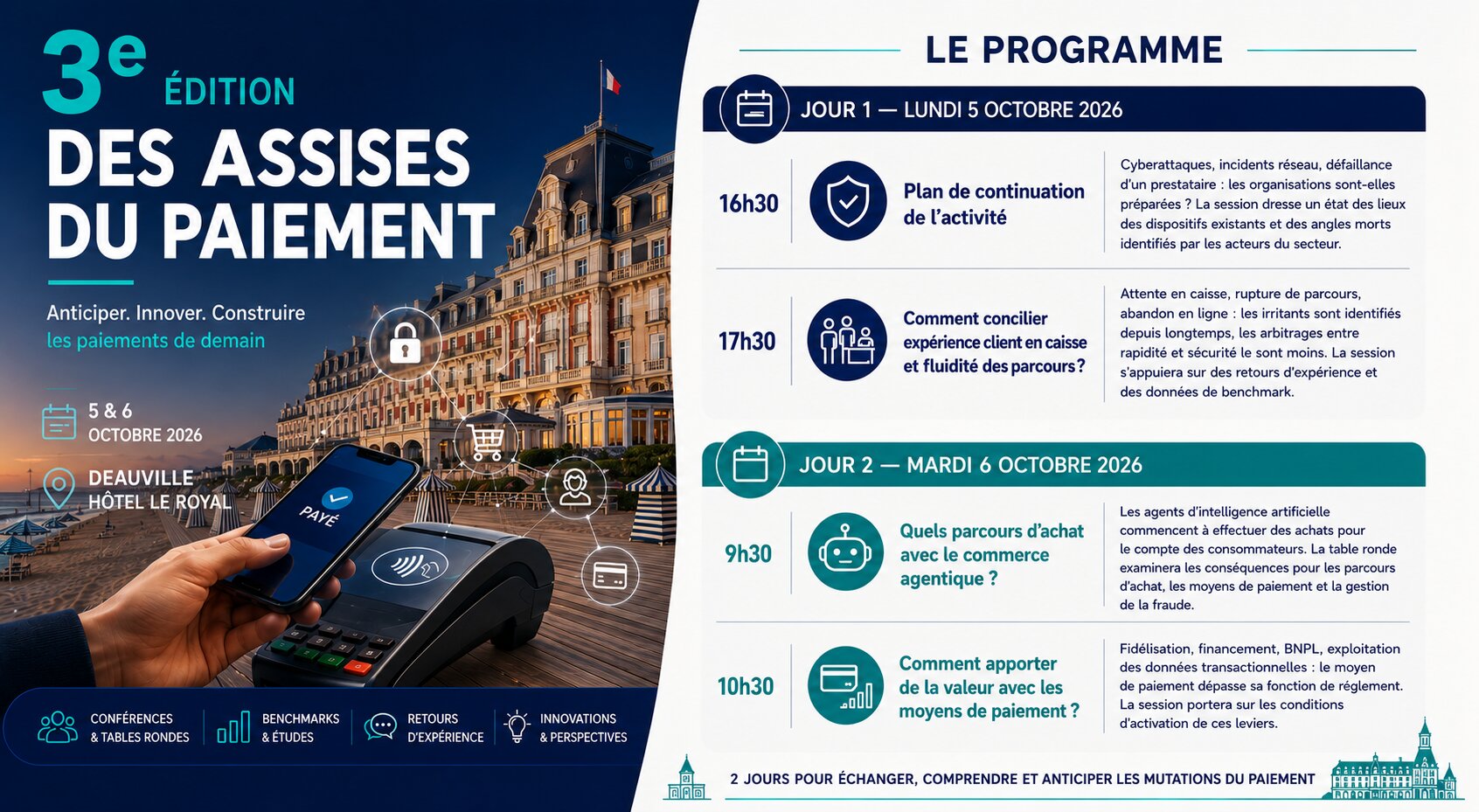Les Assises du Paiement sont un temps fort de Retail Days. - © Républik Retail