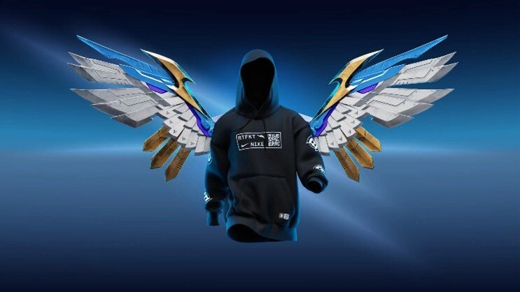 Nike a offert ce Genesis Hoodie aux détenteurs de NFT Clone X de RTFKT. - © Nike