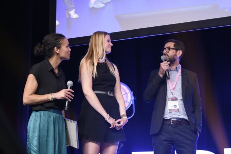 Les lauréats sur la scène de la Madeleine - ©&amp;#160;Carole Desheulles