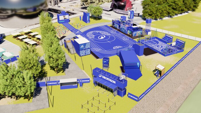 Preview du Decathlon Playground - © Decathlon