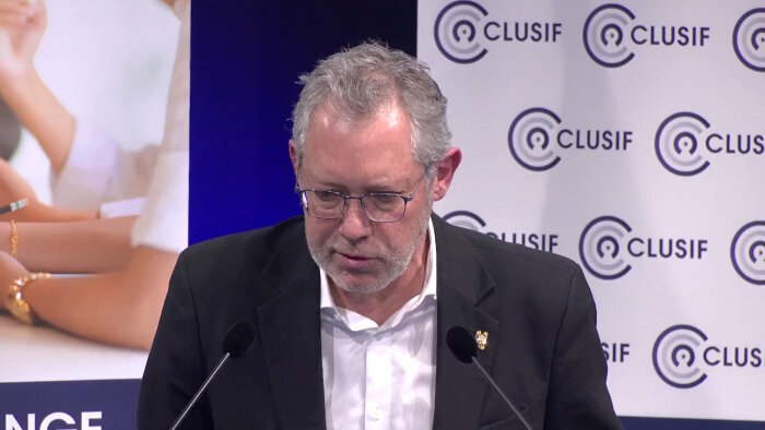 Loïc Guézo est vice-président du CLUSIF et a co-présenté le Panocrim XXV. - © CLUSIF