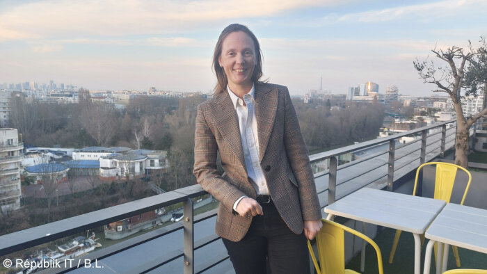 Alice Guehennec est Group Chief Tech Data, Digital &amp; Innovation Officer de Sodexo - © Républik IT / B.L.