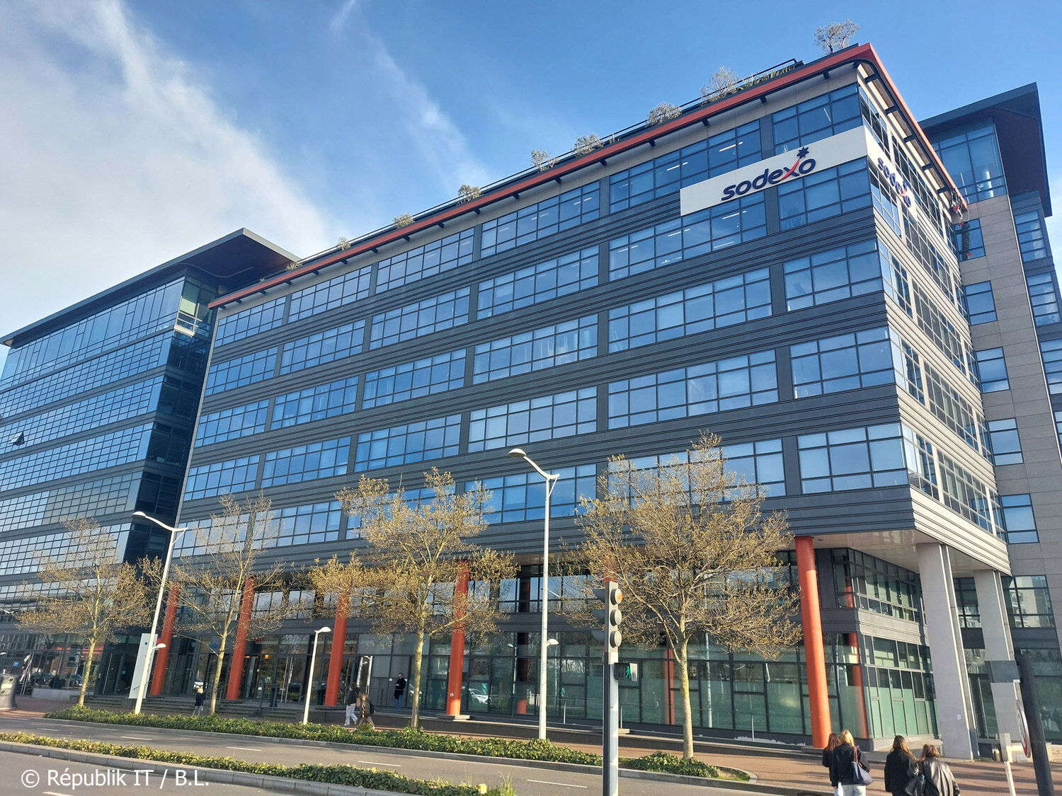Le siège de Sodexo se situe à Issy-Les-Moulineaux. - © Républik IT / B.L.