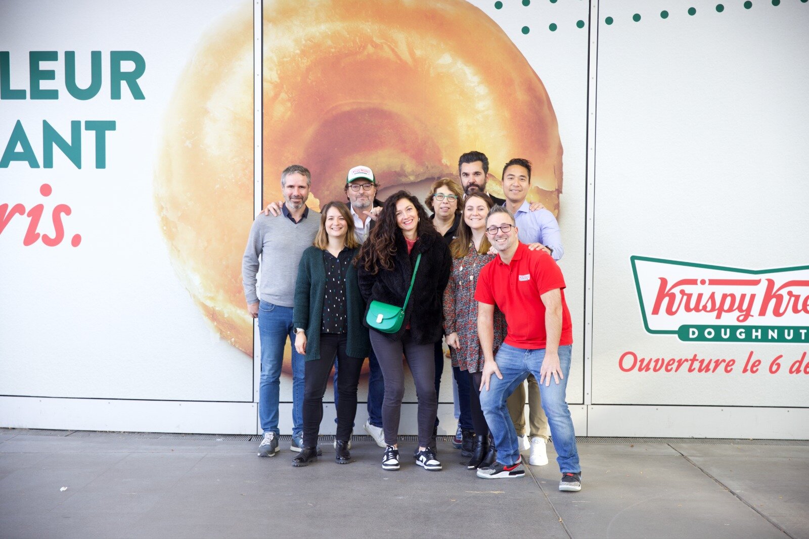  L’équipe de Krispy Kreme. - © D.R.