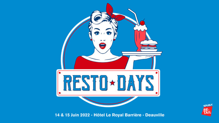 Resto Days se tiendra les 14 et 15 juin à l’hôtel Le Royal Barrière à Deauville. - © Républik Retail