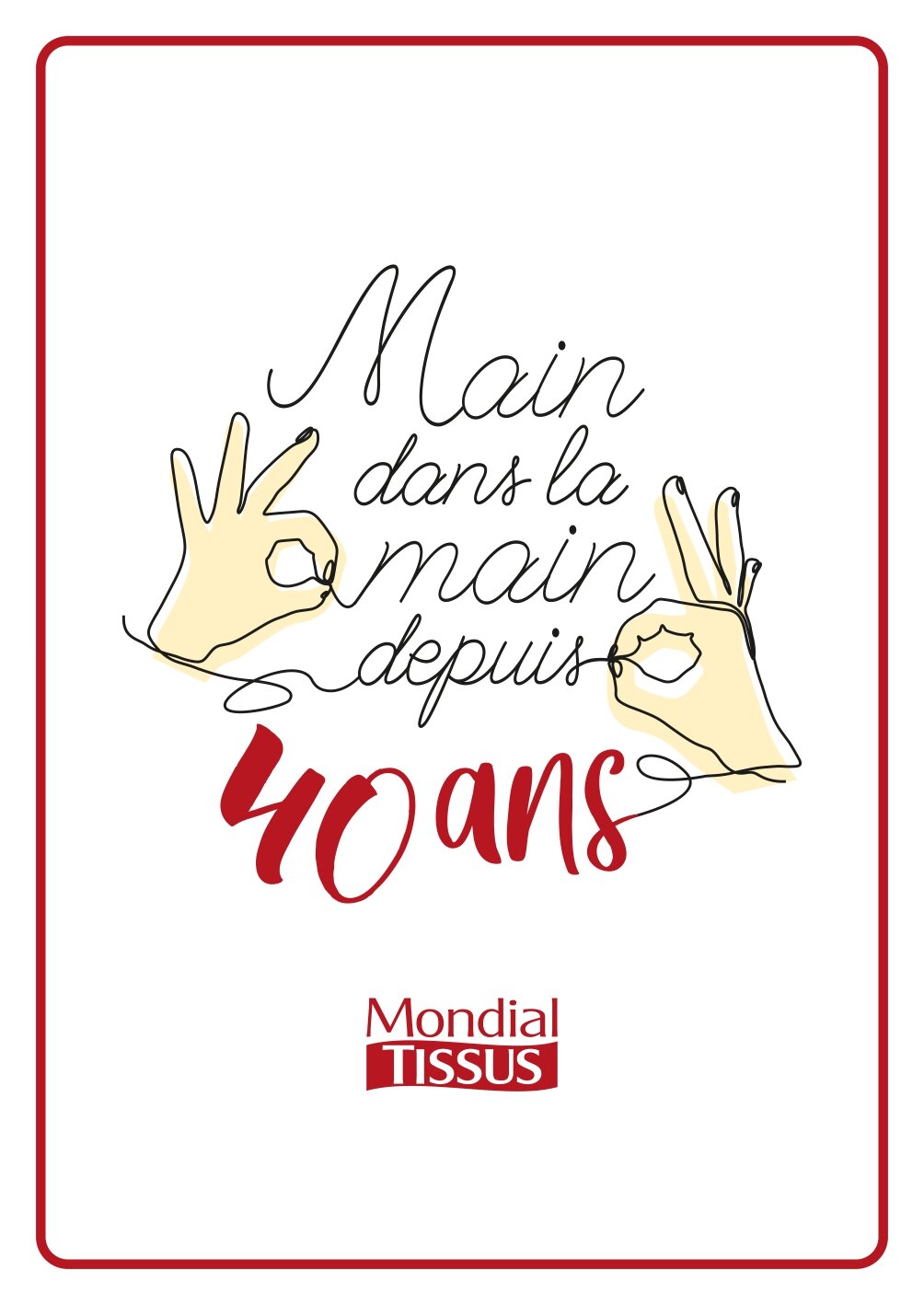 Mondial Tissus célèbre ses 40 ans cette année. - © Mondial Tissus