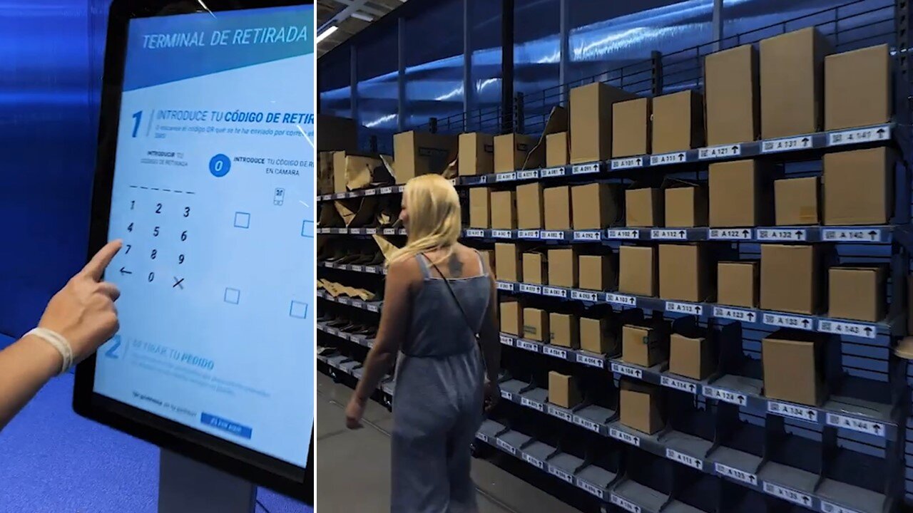 Decathlon expérimente un nouveau parcours client pour le click &amp; collect en misant sur la RFID. - © D.R.