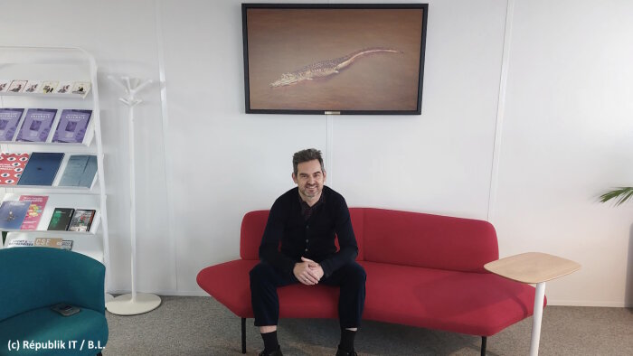 Emmanuel Dubois est directeur de la gouvernance et de la qualité de la donnée chez Swiss Life. - © Républik IT / B.L.