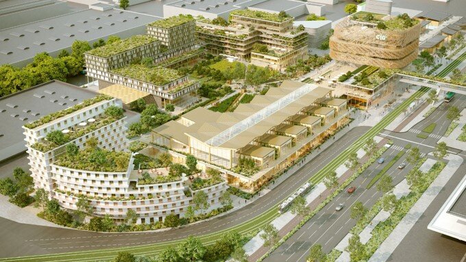 La Cité internationale de la gastronomie Paris-Rungis, projet innovant et culturel pour 2027 - © Hibrid-Gaïa Promotion