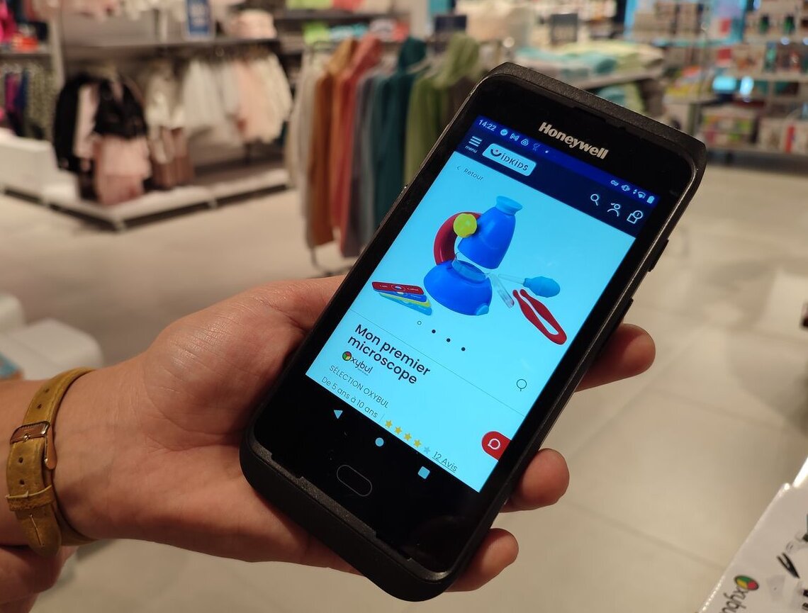 Avec IDSmart, les collaborateurs peuvent commander tous les articles du catalogie IDKids. Une première pour le groupe. - © Républik Retail / CC