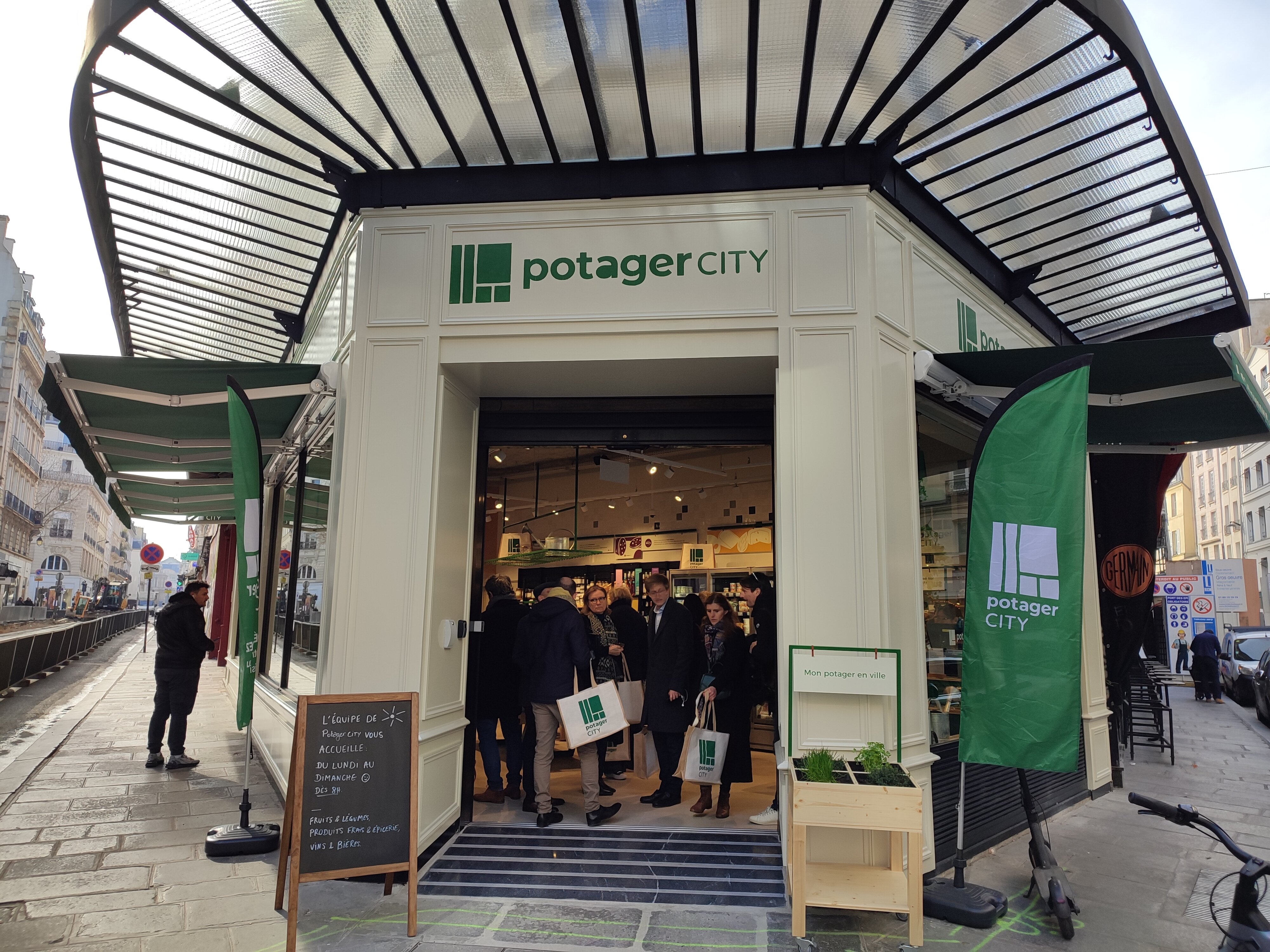 L’inauguration du 2e Potager City a eu lieu le 1er mars. - © Républik Retail / CC