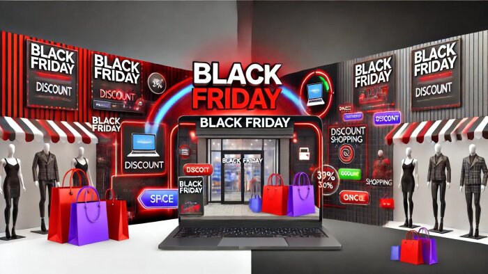44 % des Français envisagent de profiter des offres du Black Friday en 2024. - © D.R.