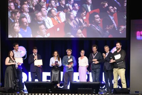Les lauréats sur la scène de la Madeleine - ©&amp;#160;Carole Desheulles