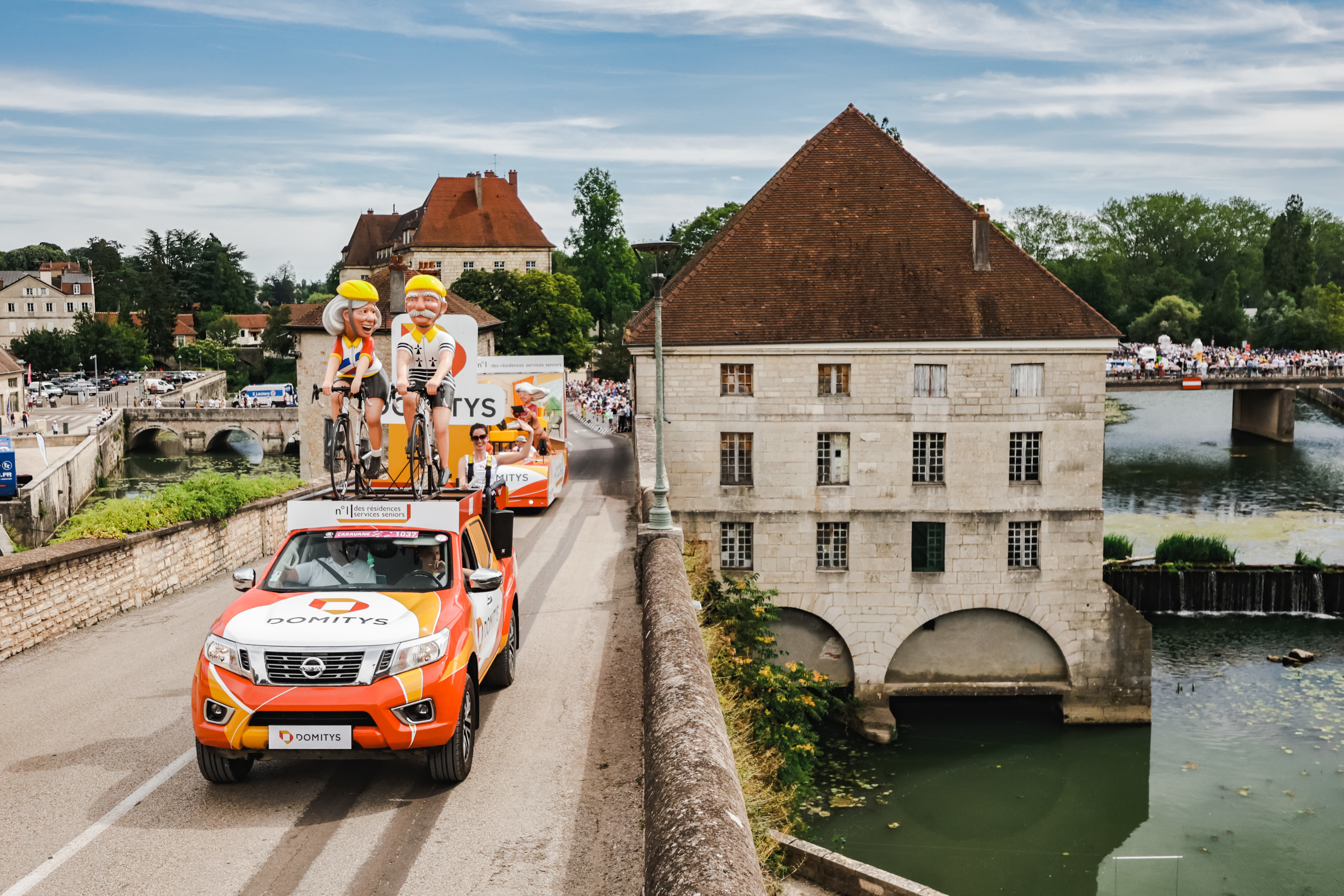 Le Tour de France (2022 - Étape 8 ), un levier de communication pour aller à la rencontre des seniors - © A.S.O./Aurelien Vialatte