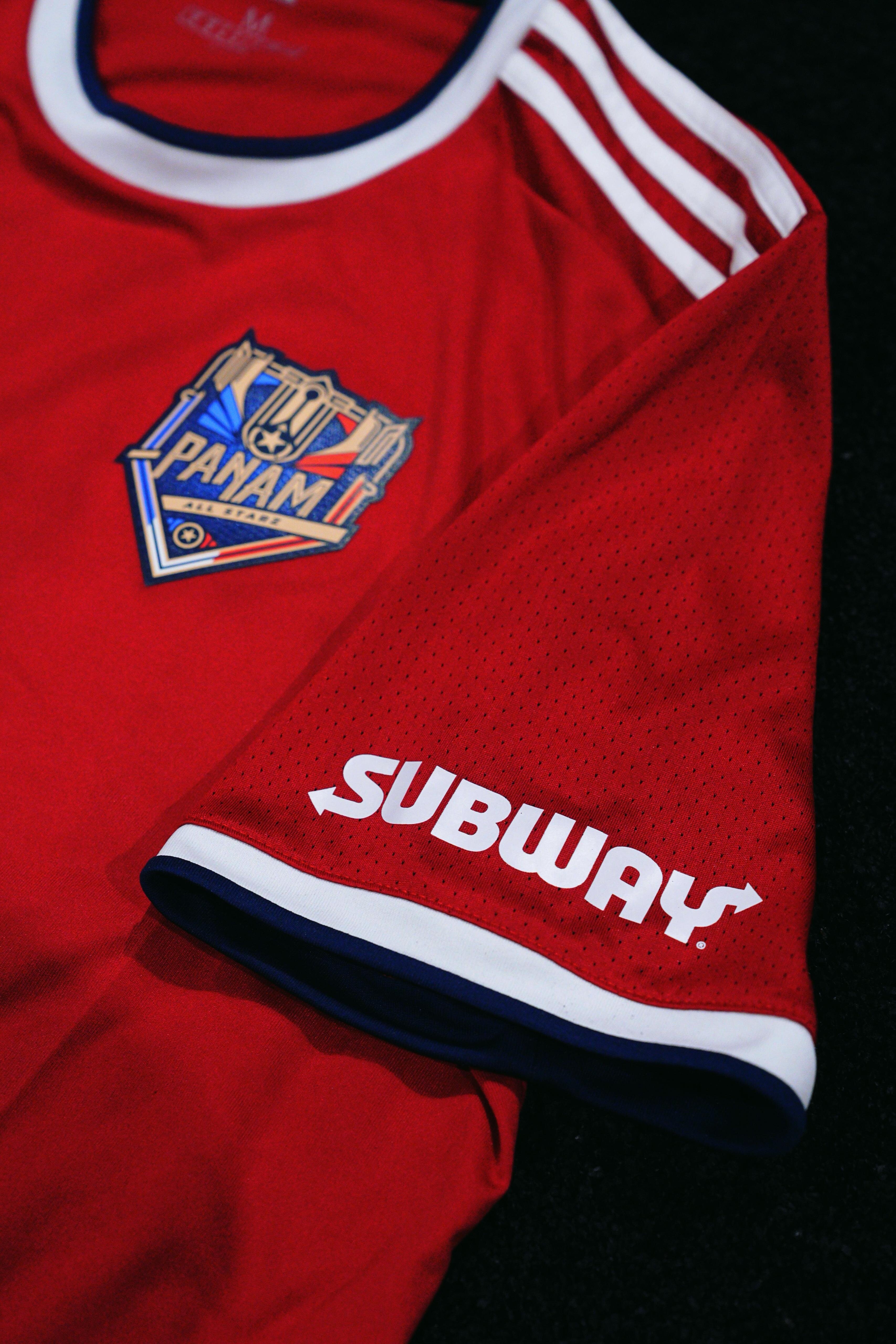Subway est le partenaire maillot de l’équipe Panam All Starz sur la Kings League - © D.R.