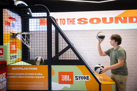 Le JBL Store : un événement dans l&amp;#039;événement  - ©&amp;#160;JBL
